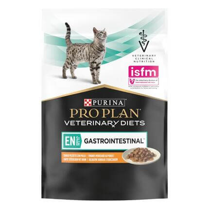PRO PLAN® VETERINARY DIETS EN GASTROINTESTINAL Cat Κομματάκια σε σάλτσα Κοτόπουλο