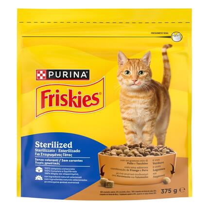Purina Friskies® για Στειρωμένες Γάτες Γαλοπούλα Λαχανικά