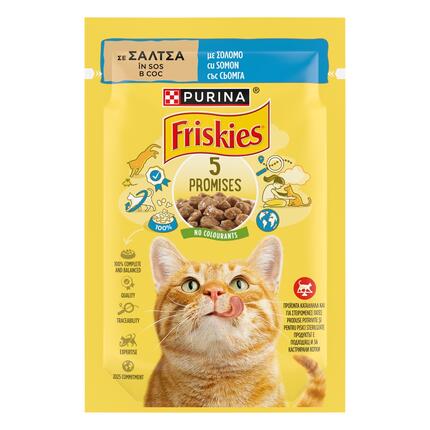 PURINA® FRISKIES®Σολομός σε Σάλτσα