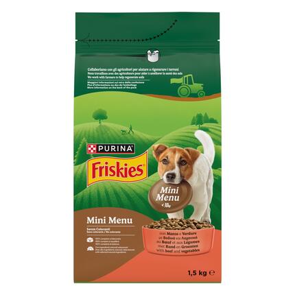 Friskies®Mini Menu (για Μικρόσωμους Σκύλους) Βοδινό