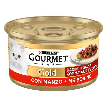 GOURMET™ GOLD Κομματάκια σε σάλτσα Βοδινό