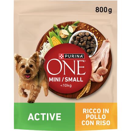ONE MINI Dog Active Κοτόπουλο & Ρύζι