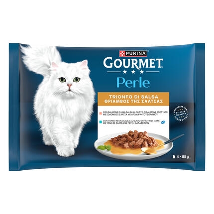 GOURMET™ PERLE Φιλετάκια ‘’Θρίαμβος'' της Σάλτσας με ΣΟΛΟΜΟ & ΤΟΝΟ (πολυσυσκευασία)