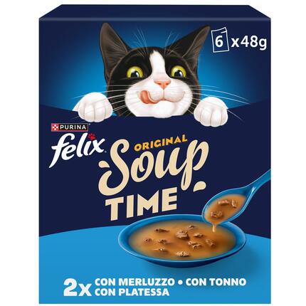 FELIX® Soups Πολυσυσκευασία με Μπακαλιάρο, Τόνο και Γλώσσα