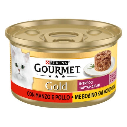 GOURMET™ GOLD Ταρτάρ με Βοδινό  και Κοτόπουλο
