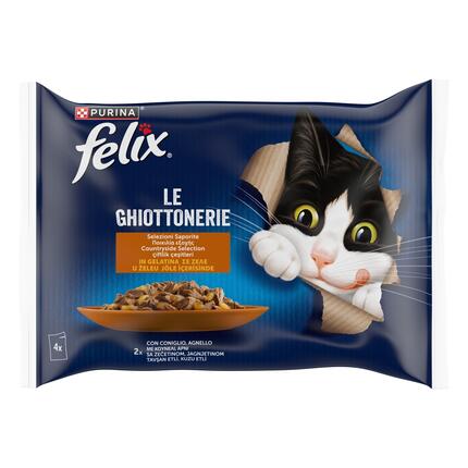 FELIX® AGAIL Πολυσυσκευασία με Κουνέλι & Αρνί σε Ζελέ