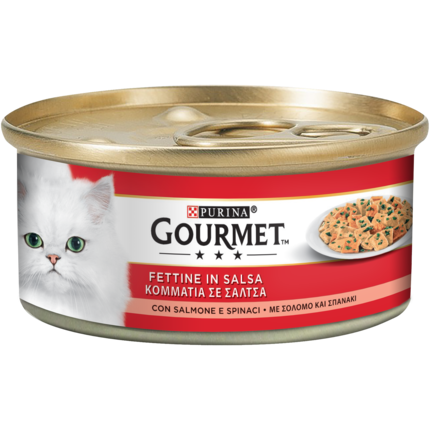 GOURMET™ Κομματάκια σε σάλτσα Σολομός & Σπανάκι