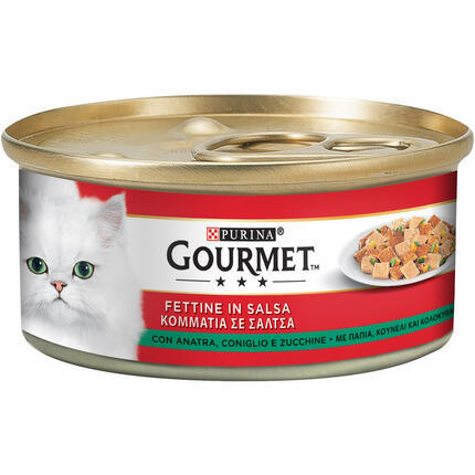 GOURMET™ Μους Πάπια & Κουνέλι & Κολοκυθάκια