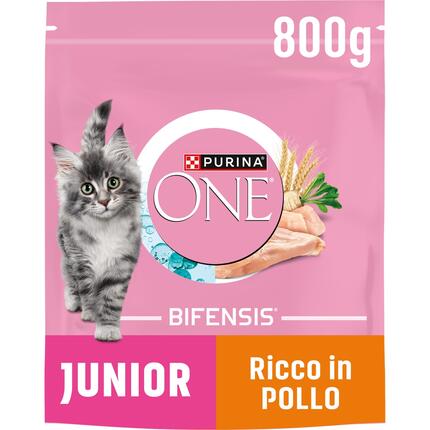 PURINA ONE JUNIOR Κοτόπουλο & Δημητριακά Ολικής Άλεσης