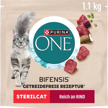 PURINA ONE GRAIN FREE (Χωρίς Σιτηρά) STERILCAT Βοδινό