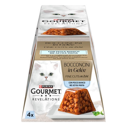 GOURMET™ REVELATIONS Fine Cuts σε Ζελέ με Λευκά Ψάρια