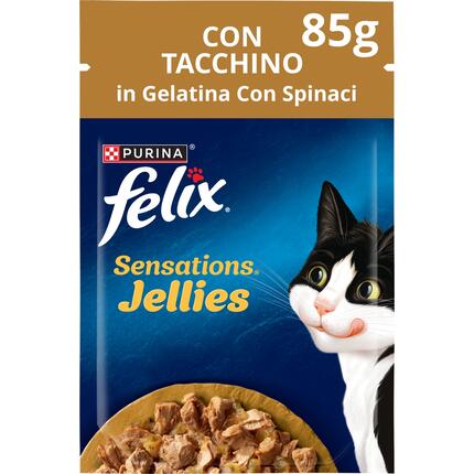 FELIX® Sensations Jellies Γαλοπόυλα Σπανάκι