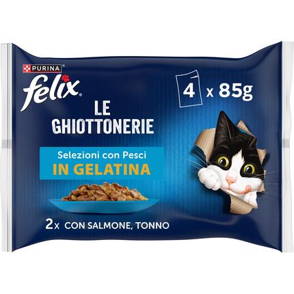 FELIX® AGAIL Πολυσυσκευασία με Σολομό και Τόνο σε Ζελέ