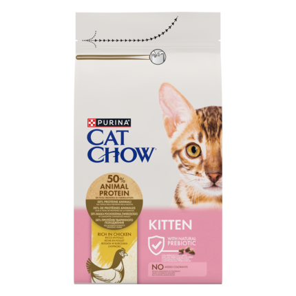 CAT CHOW KITTEN Κοτόπουλο