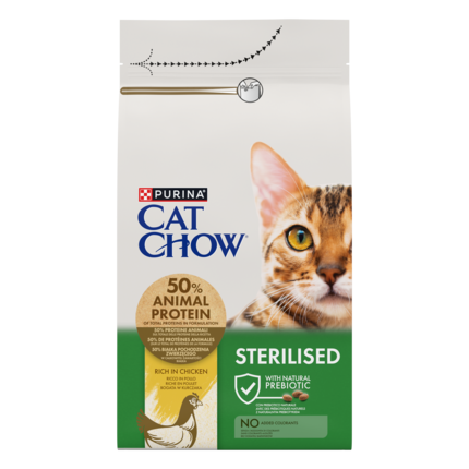 CAT CHOW STERILISED Κοτόπουλο