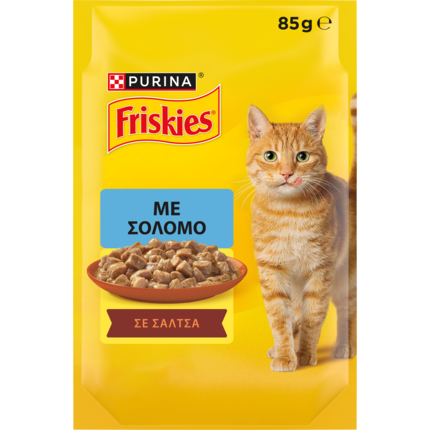 PURINA® FRISKIES®Σολομός σε Σάλτσα