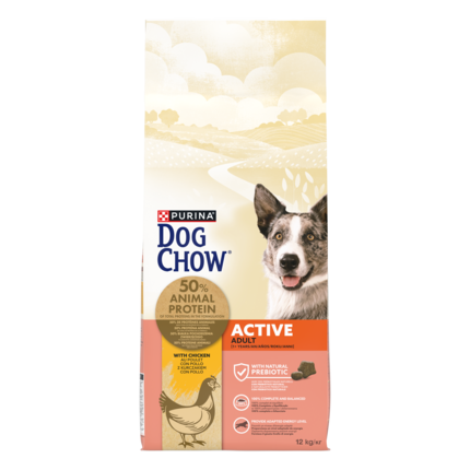 CHOW ACTIVE Dog Κοτόπουλο