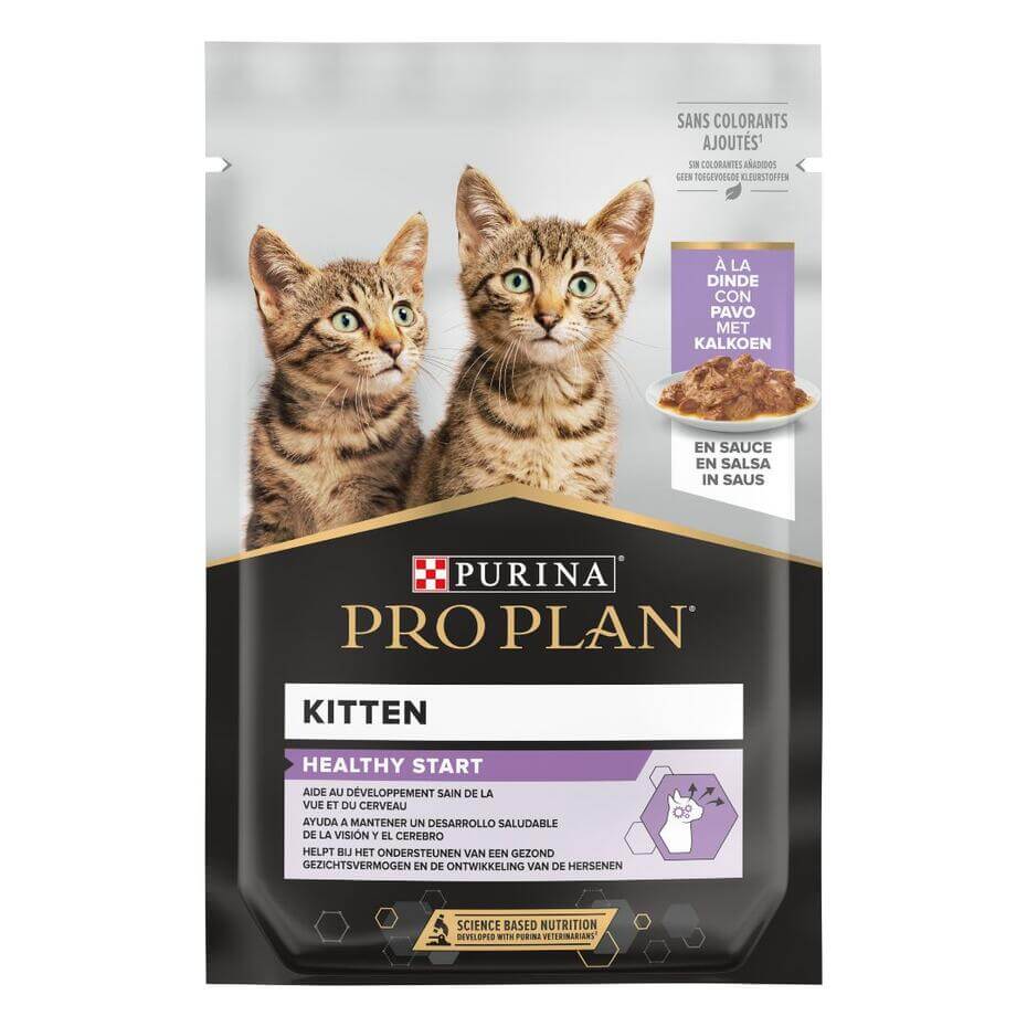 PRO PLAN KITTEN Γαλοπούλα σε σάλτσα