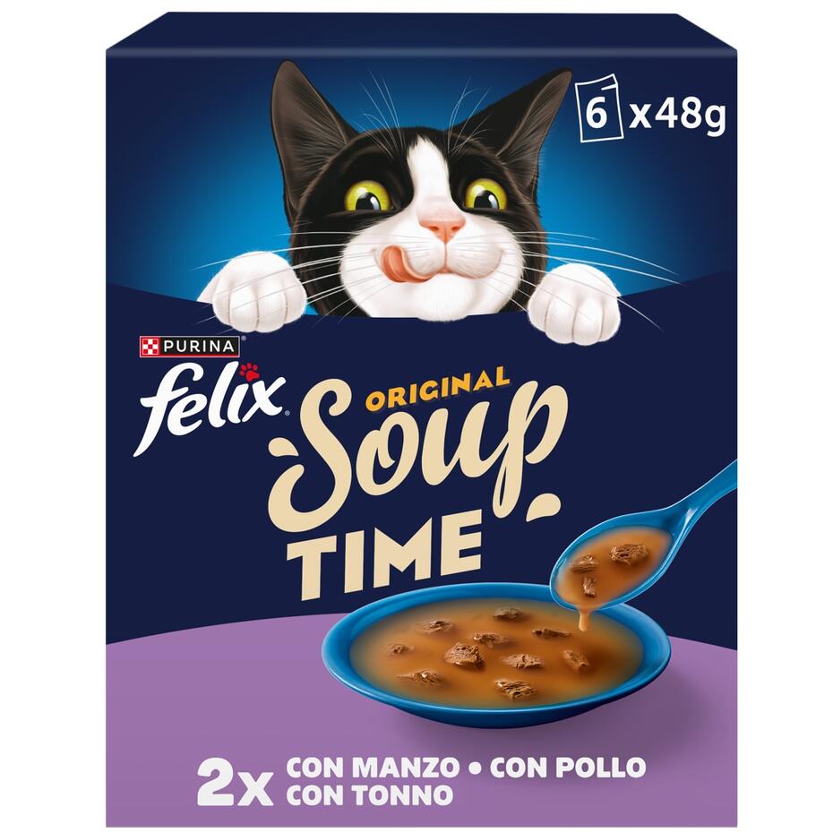 FELIX® Soups Πολυσυσκευασία με Βοδινό, Κοτόπουλο και Τόνο