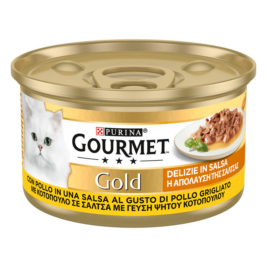GOURMET™ GOLD "Η Απόλαυση της Σάλτσας" με Κοτόπουλο και γεύση ψητού Κοτόπουλου