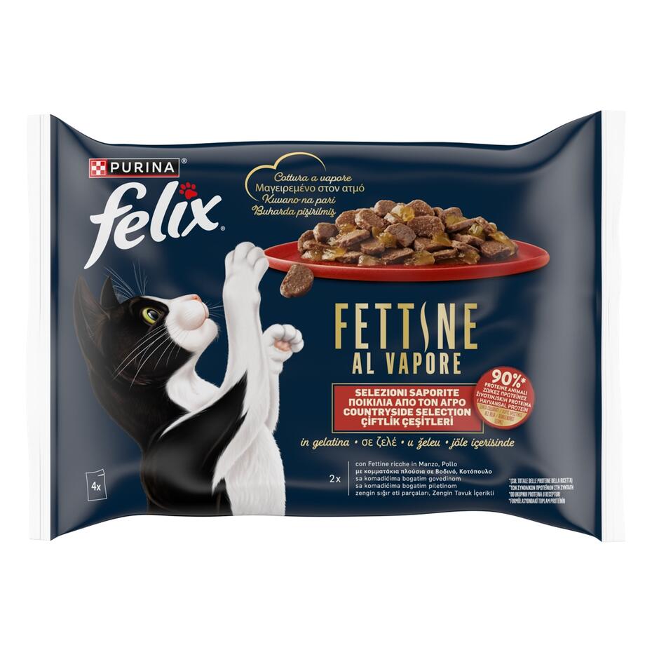 FELIX® Πολυσυσκευασία Deliciously Sliced Ποικιλία Εξοχής σε ζελέ