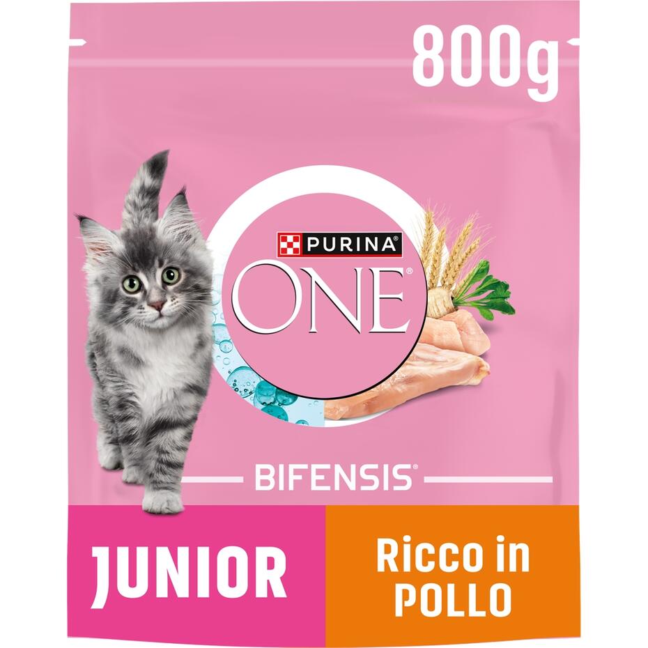 PURINA ONE JUNIOR Κοτόπουλο & Δημητριακά Ολικής Άλεσης
