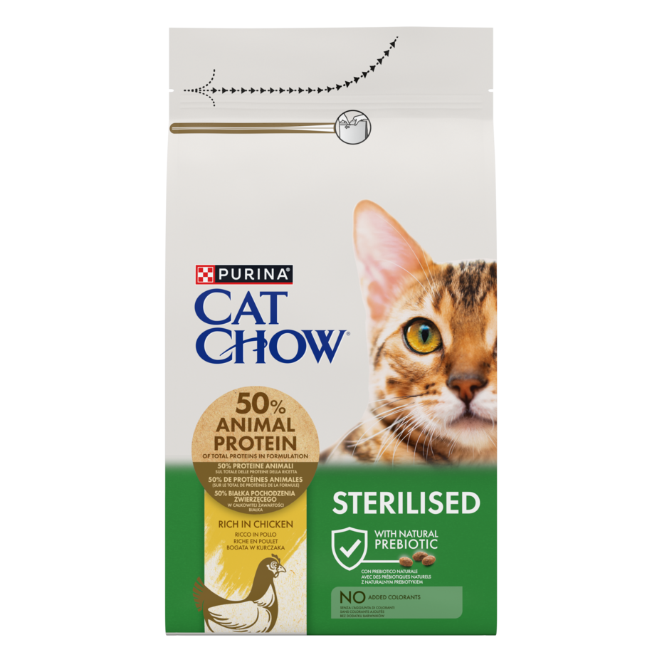 CAT CHOW STERILISED Κοτόπουλο