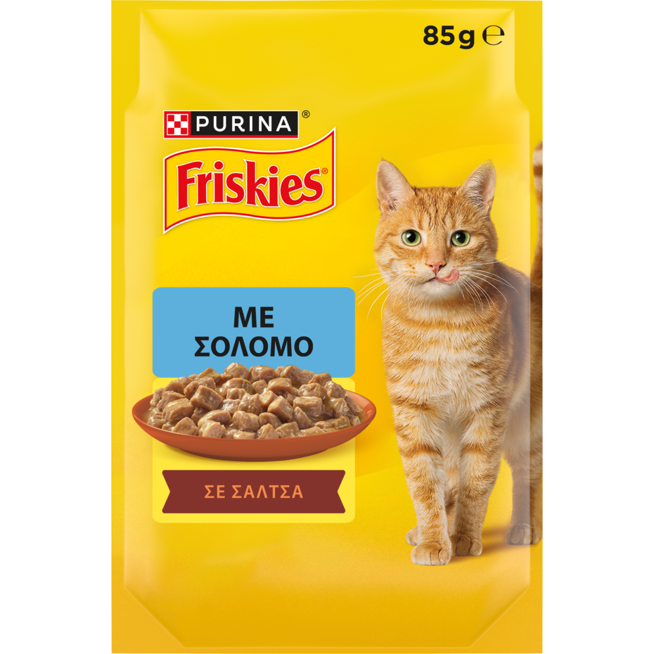 PURINA® FRISKIES®Σολομός σε Σάλτσα