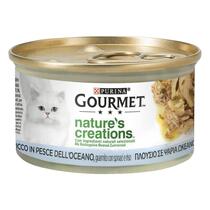 GOURMET®  NATURE'S CREATIONS με Ψάρια Ωκεανού, γαρνιρισμένο με σπανάκι και ρύζι