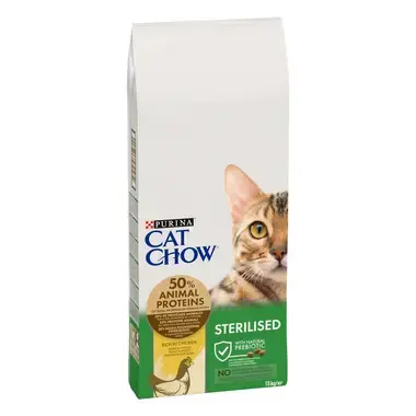 CAT CHOW® STERILISED Κοτόπουλο