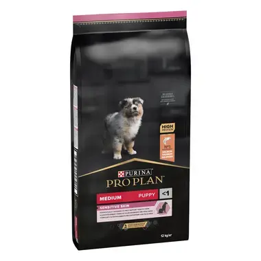PRO PLAN® MEDIUM PUPPY Sensitive skin Σολομός