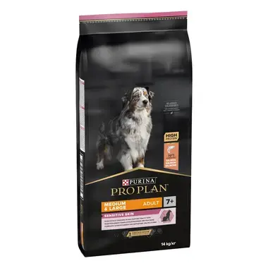 PRO PLAN® MEDIUM & LARGE ADULT 7+ Sensitive skin Σολομός