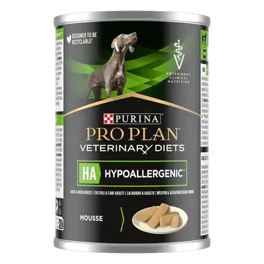 PRO PLAN® VETERINARY DIETS CANINE HA Hypoallergenic Dog Mούς