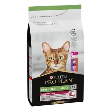 PRO PLAN® STERILISED Savoury Duo Πάπια και Συκώτι