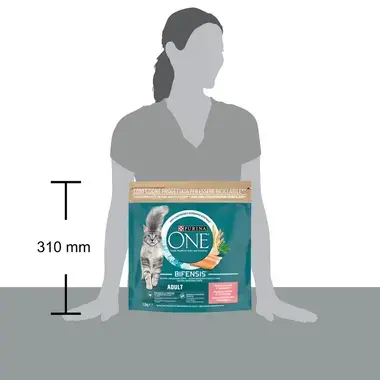 PURINA ONE® ADULT Σολομός & Δημητριακά Ολικής Άλεσης