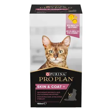 PRO PLAN® Skin and Coat+ Συμπλήρωμα Διατροφής για Γάτες σε μορφή Λαδιού