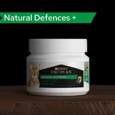 PRO PLAN® Natural Defences+ Συμπλήρωμα Διατροφής για Γάτες σε Σκόνη