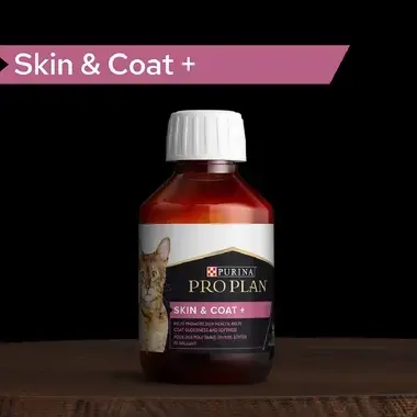 PRO PLAN® Skin and Coat+ Συμπλήρωμα Διατροφής για Γάτες σε μορφή Λαδιού