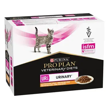 PRO PLAN® VETERINARY DIETS UR ST/OX URINARY Cat Κομματάκια σε σάλτσα Κοτόπουλο