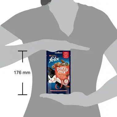 FELIX Cat Snacks Part Mix Mixed Grill Οδηγίες