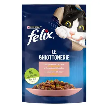 FELIX As Good As It Looks με Σολομό και Κολοκυθάκια σε Ζελέ