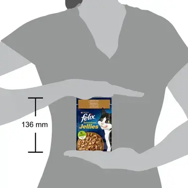 FELIX Sensations Jellies Γαλοπούλα Σπανάκι