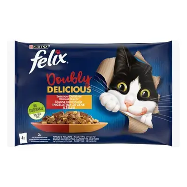 Τα FELIX As Good As It Looks ποικιλία κρεατικών σε ζελέ είναι μια σειρά από νόστιμα γεύματα με τέτοια όψη και μυρωδιά κρέατος