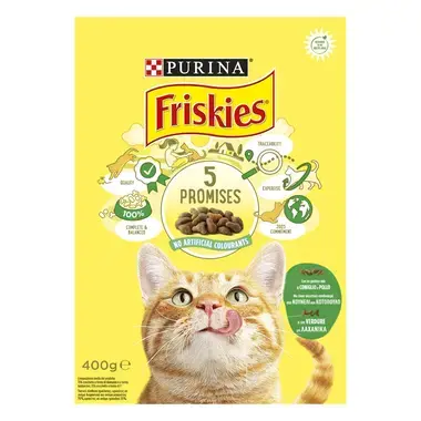 Friskies® Κουνέλι Κοτόπουλο  Λαχανικά