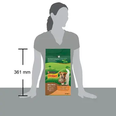 Friskies® Mini Menu (για Μικρόσωμους Σκύλους) Κοτόπουλο & Πρόσθετα Λαχανικά