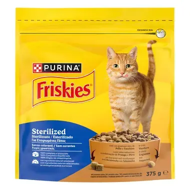 Purina Friskies® για Στειρωμένες Γάτες Γαλοπούλα Λαχανικά