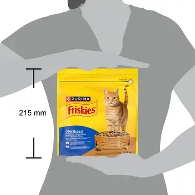 Purina Friskies® για Στειρωμένες Γάτες Γαλοπούλα Λαχανικά