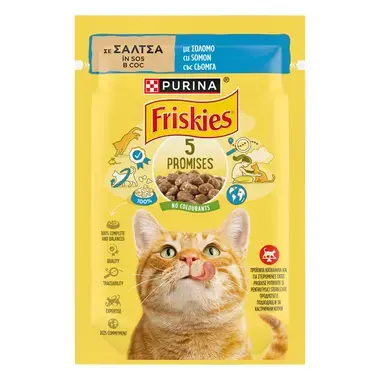 PURINA® FRISKIES®Σολομός σε Σάλτσα