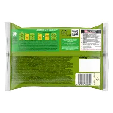 PURINA® FRISKIES® Adult με Βοδινό, Κοτόπουλο και Αρνί σε Ζελέ
