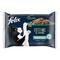 Τα FELIX® Deliciously Sliced με ποικιλία ψαρικών είναι φέτες τέλεια μαγειρεμένες στον ατμό.